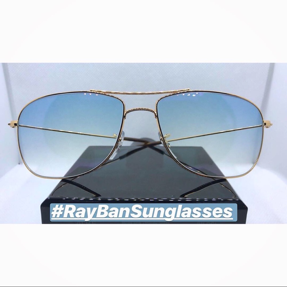 Rayban Sunglasses Custom Lenses Blue